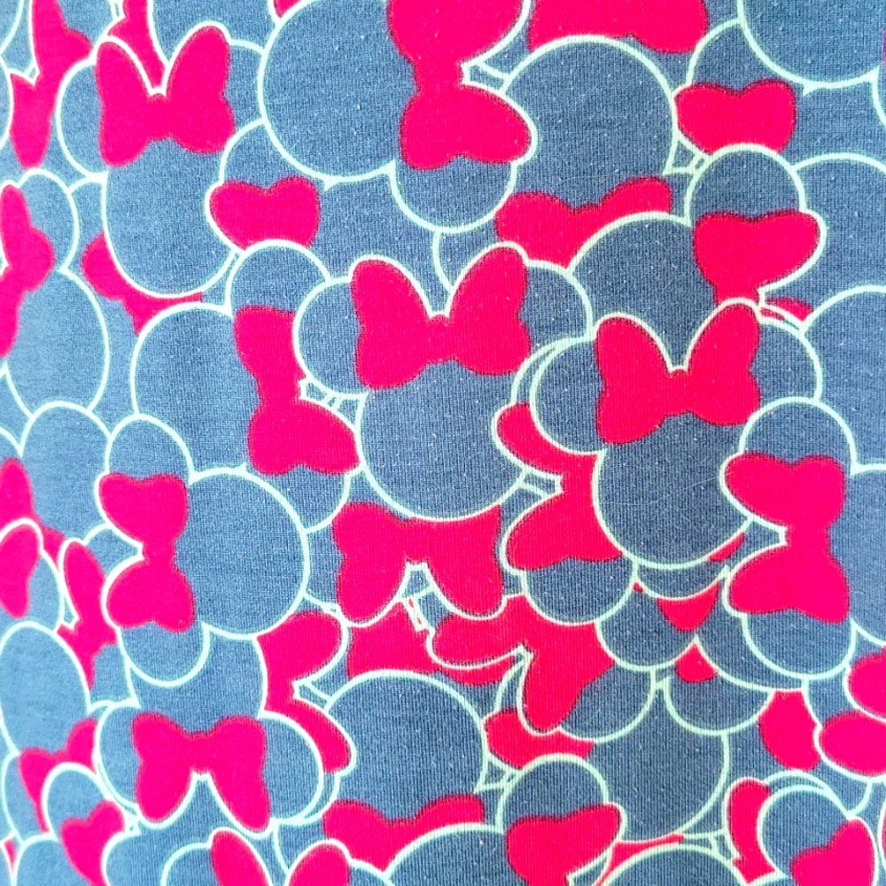 LuLaROE Disney Minnie Mouse Carly Loose Summery SWING DRESS XXS